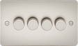 4G 2-way Intelligent Dimmer - Pearl Finish, 10-200W (5-150W LED)