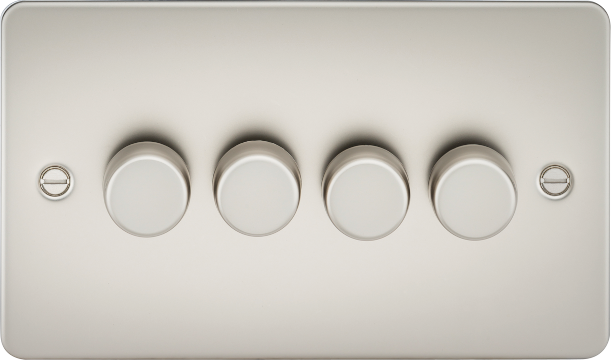 4G 2-way Intelligent Dimmer - Pearl Finish, 10-200W (5-150W LED)