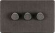 ML Accessories 3G 2-Way 10-200W Intelligent Dimmer - Smoked Bronze