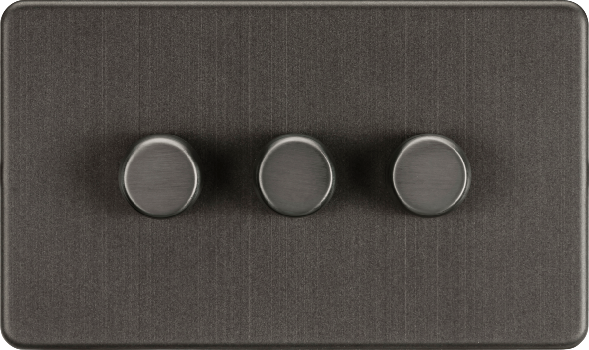 ML Accessories 3G 2-Way 10-200W Intelligent Dimmer - Smoked Bronze