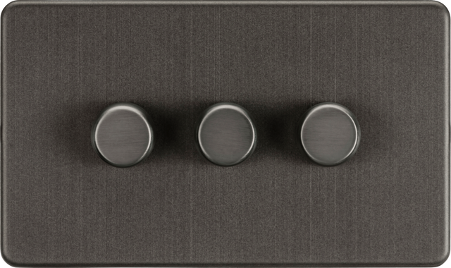 ML Accessories 3G 2-Way 10-200W Intelligent Dimmer - Smoked Bronze