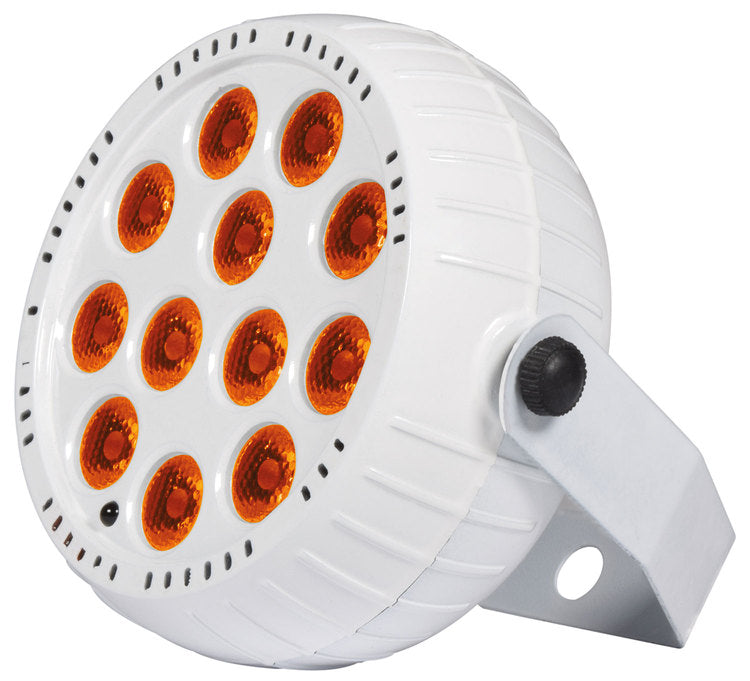 QTX: 154.046UK, Rechargeable Mini LED PAR Light, 12x 1.5W RGB, Remote ...
