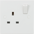 Knightsbridge 13A 1G DP Switched Socket - ASTA Approved