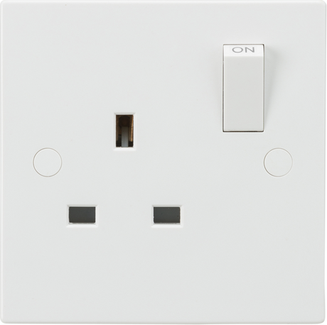 Knightsbridge 13A 1G DP Switched Socket - ASTA Approved