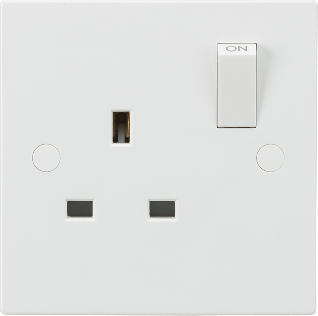 Knightsbridge 13A 1G DP Switched Socket - ASTA Approved