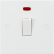 Knightsbridge 20A 1G DP Switch with Neon