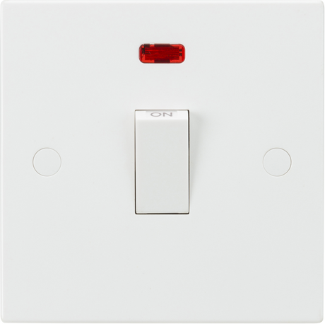 Knightsbridge 20A 1G DP Switch with Neon