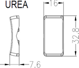 Switch Cover for Tumble Dryer - White