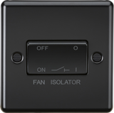 10A Fan Isolator Switch - Matt Black