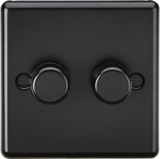 ML Accessories 2G 2 Way 10-200W Intelligent Dimmer - Matt Black
