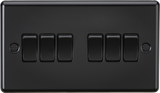10AX 6G 2-way Switch - Matt Black