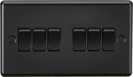 10AX 6G 2-way Switch - Matt Black