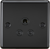5A Unswitched Socket - Matt Black