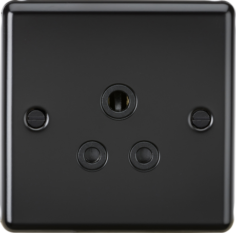 5A Unswitched Socket - Matt Black