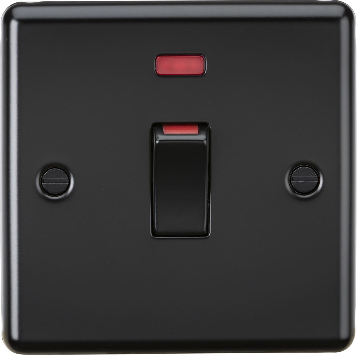 ML Accessories 45A 1G DP Switch with Neon - Matt Black