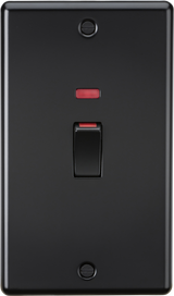 ML Accessories 45A DP Switch with Neon - Matt Black