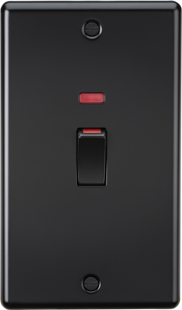 ML Accessories 45A DP Switch with Neon - Matt Black