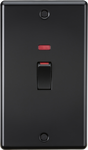 ML Accessories 45A DP Switch with Neon - Matt Black