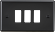 3G Grid Faceplate - Matt Black