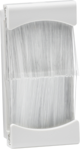 Knightsbridge Brush Module 25 x 50mm - White