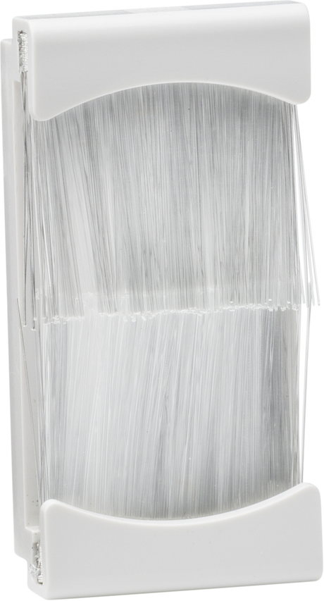 Knightsbridge Brush Module 25 x 50mm - White