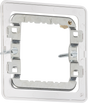 1-2G Grid Mounting Frame for Screwless - Premium Grade Steel