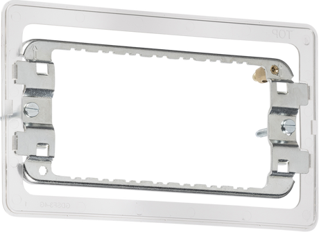 3-4G Grid Mounting Frame for Screwless - Premium Steel Construction