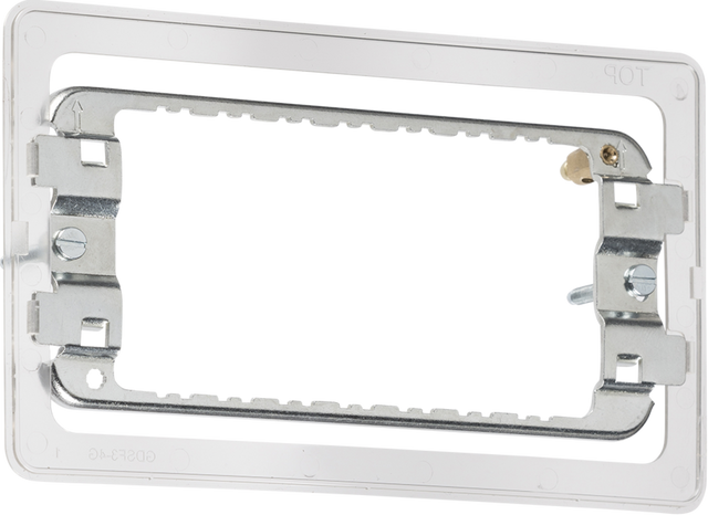 3-4G Grid Mounting Frame for Screwless - Premium Steel Construction