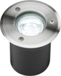 230V IP65 3W LED Stainless Steel Recessed Ground Light - 6000K