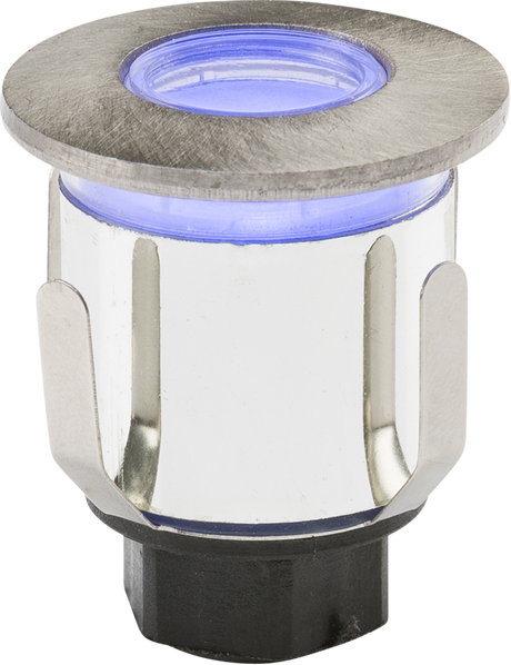 230V IP65 0.6W LED Blue Mini Ground Light with Three Interchangeable Heads