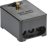 100A 1 x 5-Way Service Connector Block - Brass Terminals