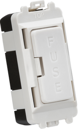 Knightsbridge 13A Fused Module - White
