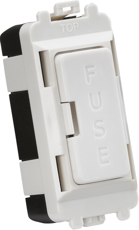 Knightsbridge 13A Fused Module - White