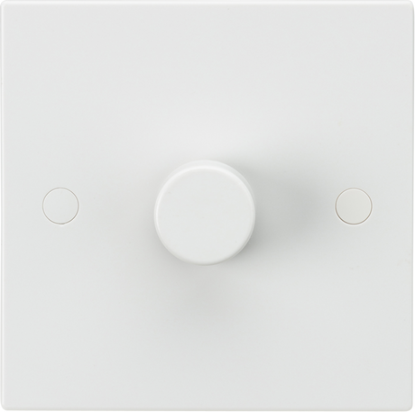 Knightsbridge 1G 1-Way 60-1000W Dimmer Switch - White
