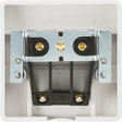 Knightsbridge 45A Cooker Connection Unit - Square Edge