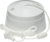 Knightsbridge 10AX 2-Way Pull Cord Switch - White