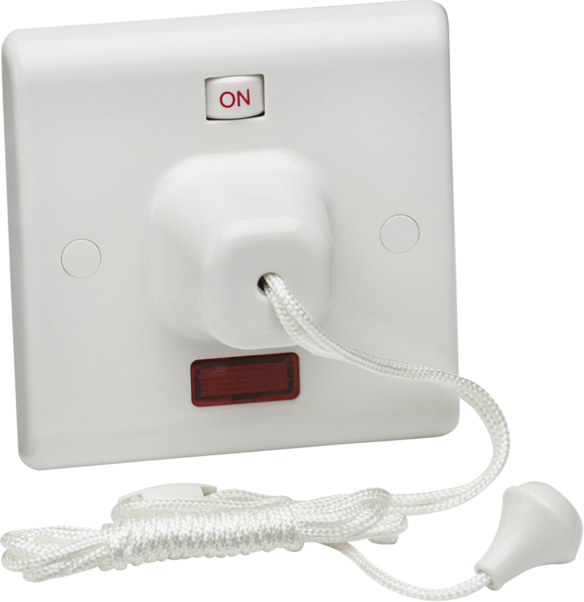 Knightsbridge 45A DP Pull Cord Switch with Neon Indicator