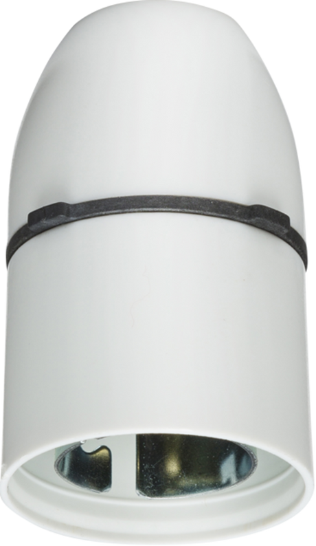 T2 BC Cord Grip Lampholder by Knightsbridge - White