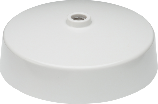 Ceiling Rose 3-Plate with Integral Terminal Block - White Finish