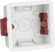 Knightsbridge 35mm Single Dry Lining Box - White Plastic