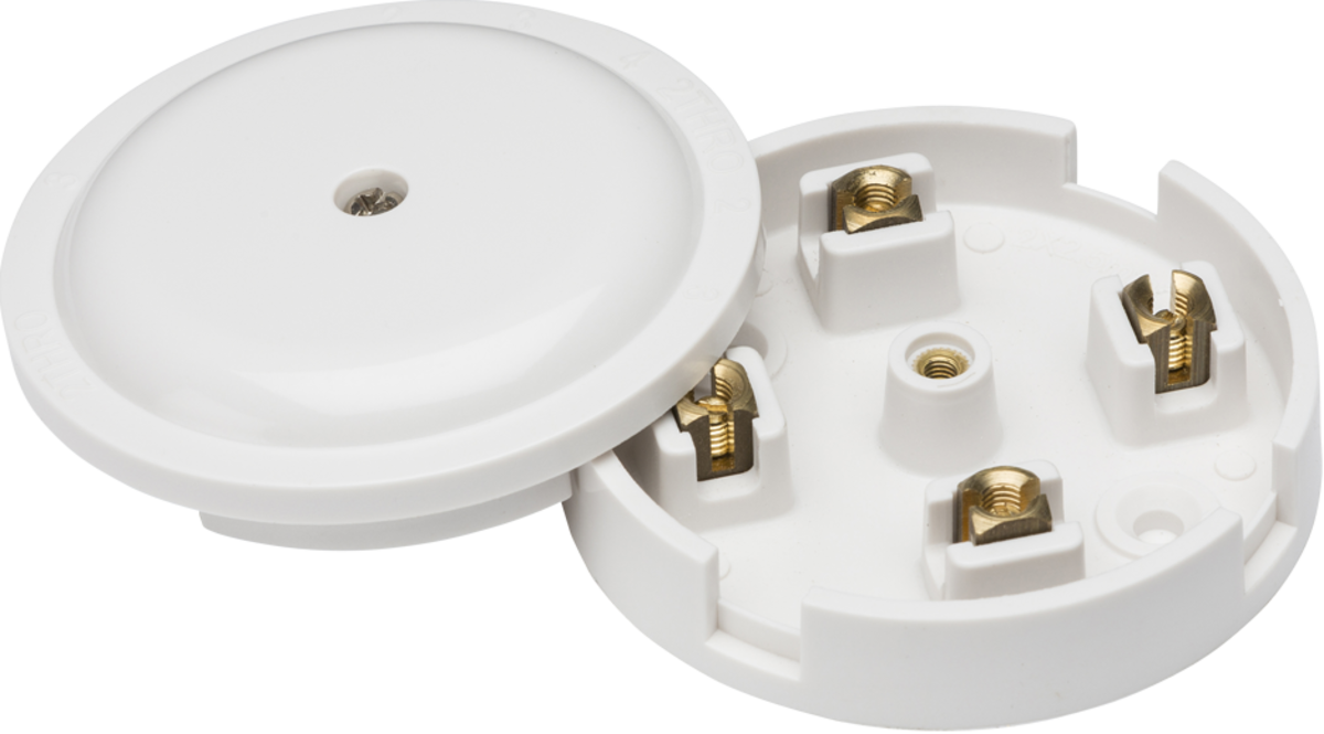 20A Junction Box 4-Terminal - White - Urea Casing