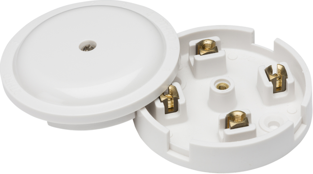 20A Junction Box 4-Terminal - White - Urea Casing