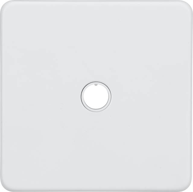20A Flex Outlet Plate - Matt White - High Quality Finish