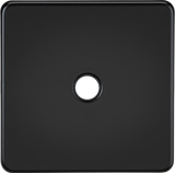 20A Flex Outlet Plate - Matt Black, suitable for modern homes