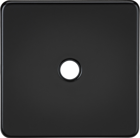 20A Flex Outlet Plate - Matt Black, suitable for modern homes