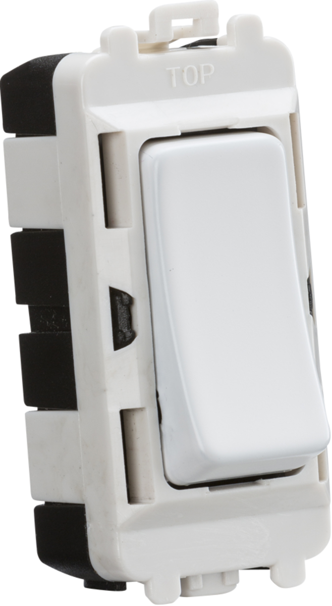 Knightsbridge 20AX DP Grid Module - Matt White