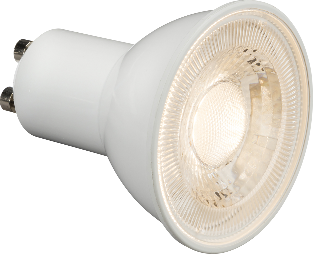 230V 7W GU10 Dimmable LED Lamp - Warm White 3000K