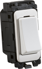 20AX Intermediate Switch Module - Front Mounting Grid Module in White