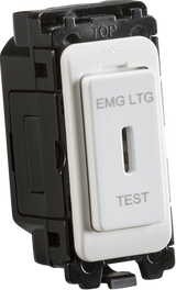 20AX DP Key Switch Module - EMG LTG TEST Marking