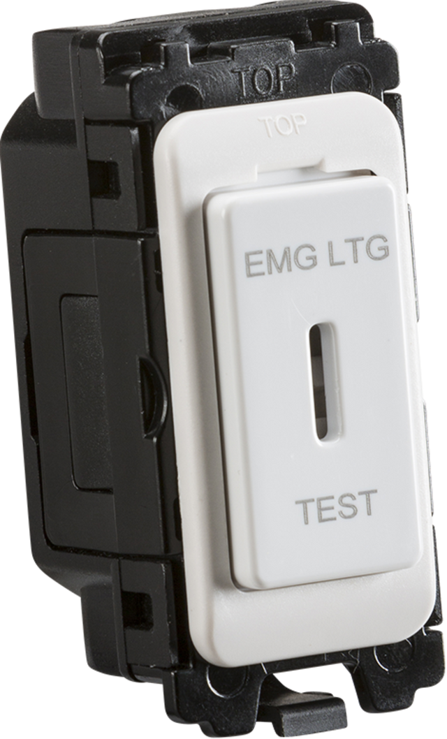 20AX DP Key Switch Module - EMG LTG TEST Marking